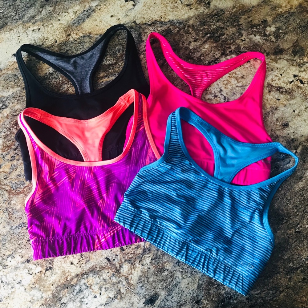 Four Reversible Sports Bras